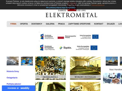 Elektrometal.pl wyroby hutnicze, skład stali