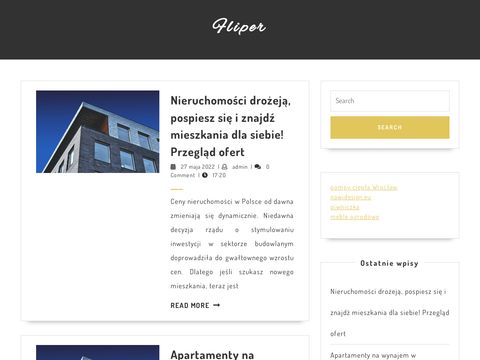 Fliper.nieruchomosci.pl monitor rynku mieszkań