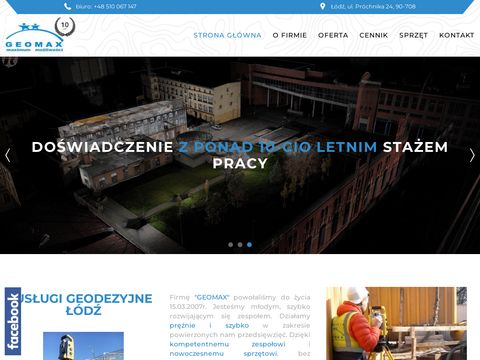 Geomax.net.pl - mapy do celów projektowych