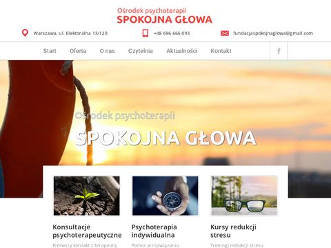 Spokojnaglowa.org.pl - psychoterapia
