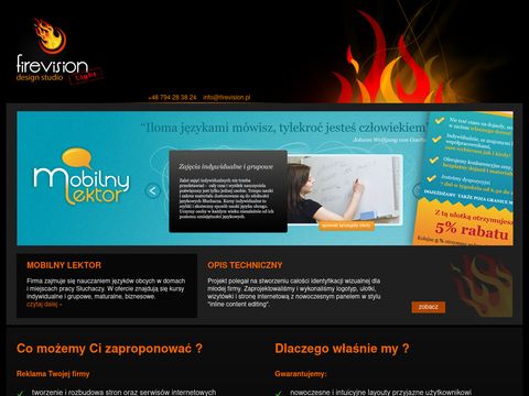 Firevision.pl tworzenie stron Kraków