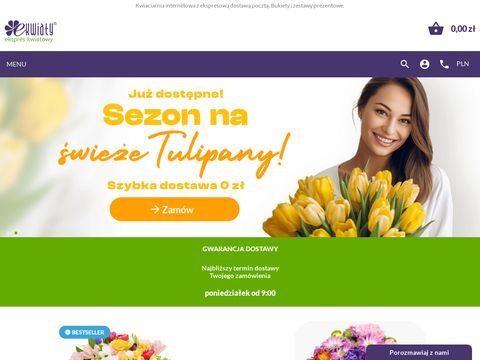 E-kwiaty.pl - dostawa kwiatowa