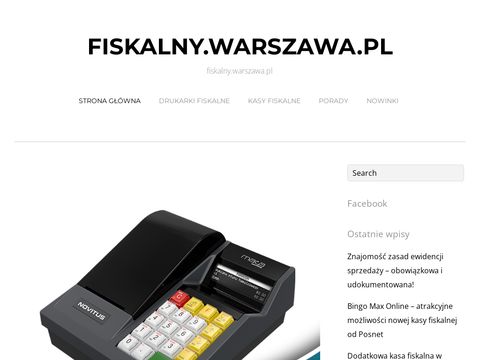 Fiskalny.warszawa.pl - blog o kasach i drukarkach