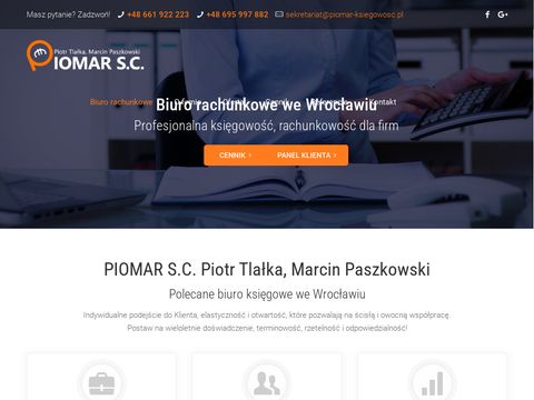 Piomar-ksiegowosc.pl - biuro rachunkowe Wrocław