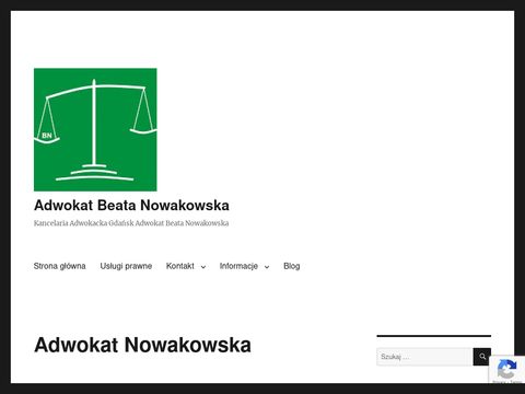 Adwokat Gdańsk - Kancelaria Beaty Nowakowskiej