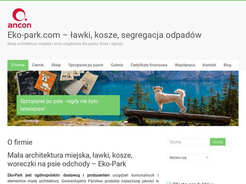 Eko-park.com - kosze, ławki, pojemniki, kontenery