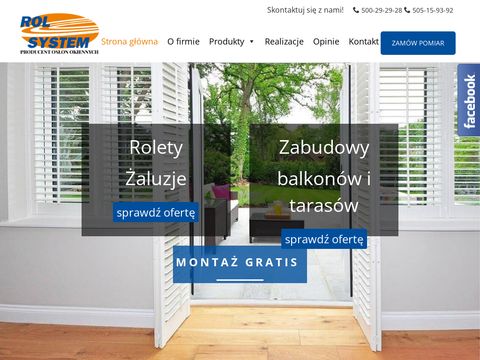 Rol-system.com zabudowy balkonów Kraków