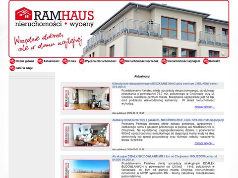 Ramhaus nieruchomości Chojnów