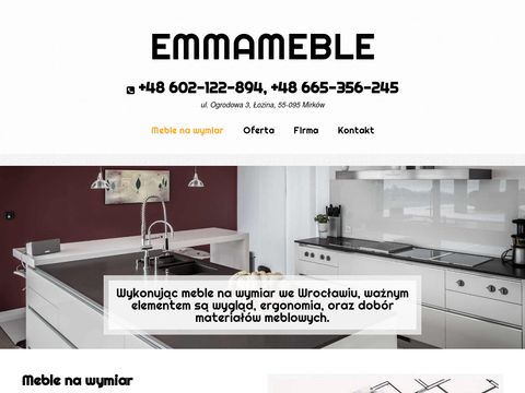 Emmameble.pl - meble na wymiar Wrocław