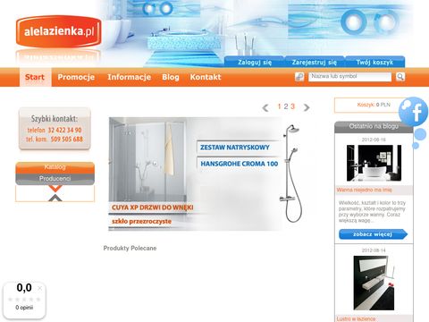 Alelazienka.pl - baterie łazienkowe