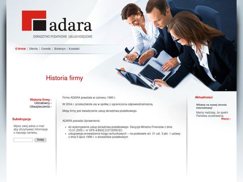 Biuroadara.pl - doradztwo podatkowe