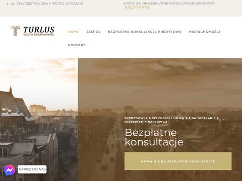 Turlus.pl - kredyty Koszalin