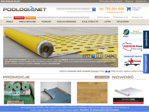 PODLOGI24.NET - sklep z podłogami panelowymi