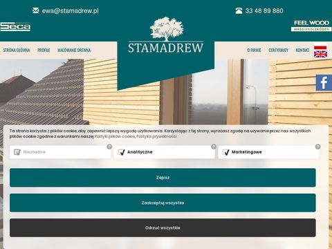 Stamadrew.pl centrum drewna profilowanego