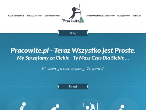 Pracowite.pl najlepszy serwis sprzątający Warszawa