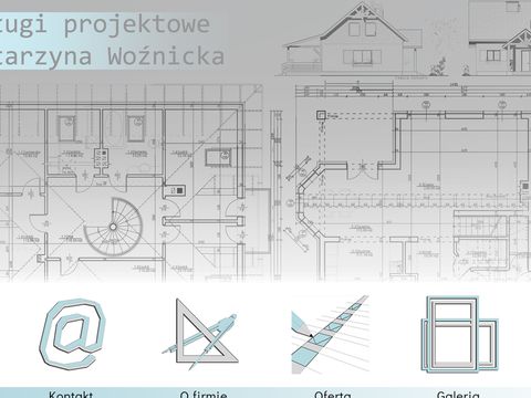 Usługi projektowe K. Woźnicka budynki
