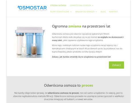 Osmostar.pl - odwrócona osmoza bez tajemnic
