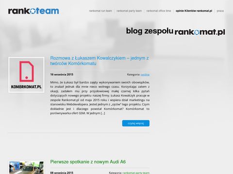 Rankoteam.pl pracowniczy blog