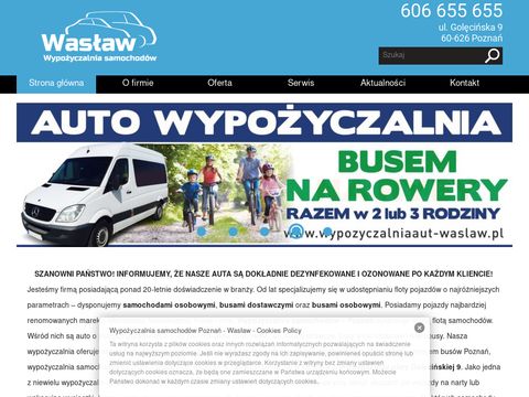 Wynajem busów w Poznaniu - Wasław