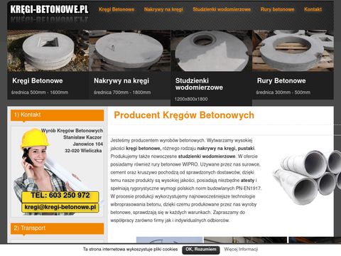 Kregi-betonowe.pl producent - Kraków