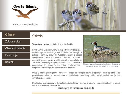Ornitosilesia - ekspertyzy ornitologiczne