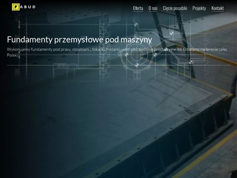 Fa-bud.pl fundamenty przemysłowe pod maszyny
