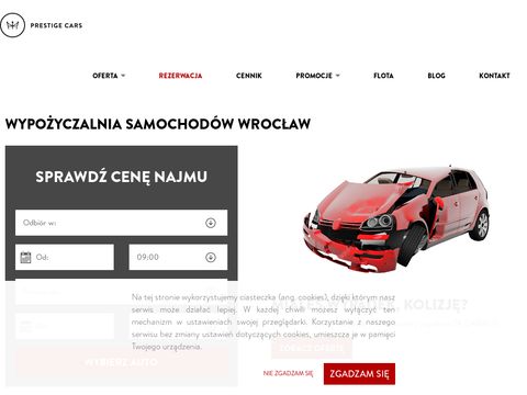 Prestigecar.pl wynajem samochodów