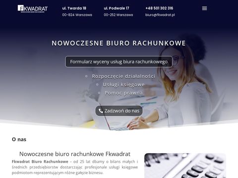 Fkwadrat.pl biuro rachunkowe