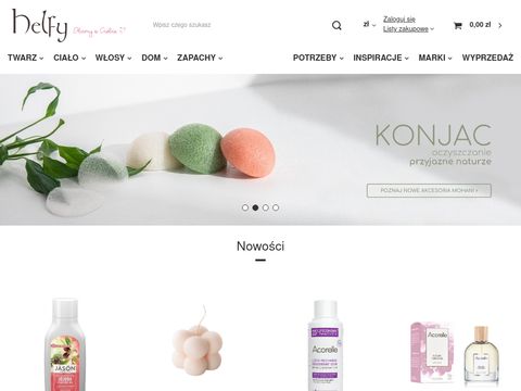 Helfy.pl - sklep internetowy z bio kosmetykami