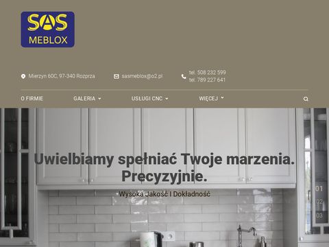 Sas Meblox szafy Piotrków Trybunalski