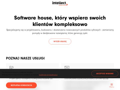 Intellect - tworzenie stron internetowych