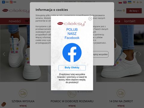 Oleksy.pl - internetowy sklep obuwniczy