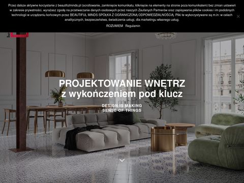Beautifulminds.pl - projektowanie wnętrz