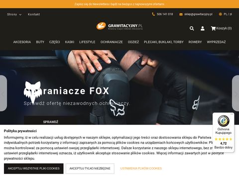Grawitacyjny.pl sklep internetowy - rowery