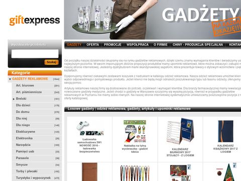 Giftexpress.pl długopisy reklamowe