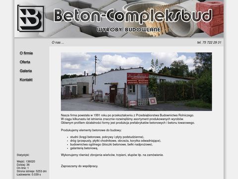 Beton-Compleksbud Sp. z o.o. cegły betonowe
