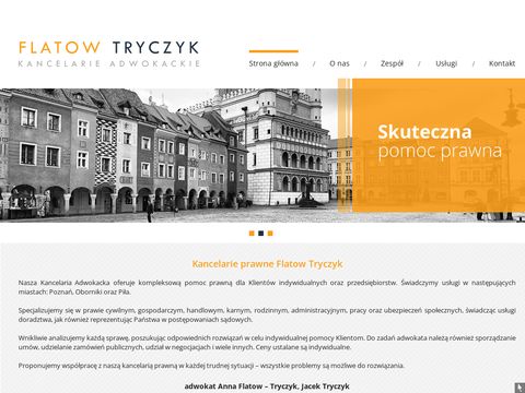 Ft-adwokaci.pl kancelaria adw. Jacek Tryczyk