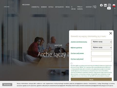 Arche.pl - nowe mieszkania od dewelopera Ursynów