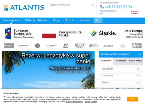 Atlantis Bielsko-Biała wczasy egzotyczne