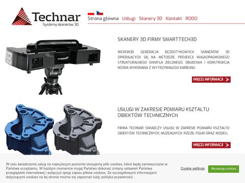 Technar - skanery 3d