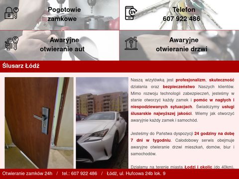 Awaryjne-otwieranie-lodz.pl ślusarz24