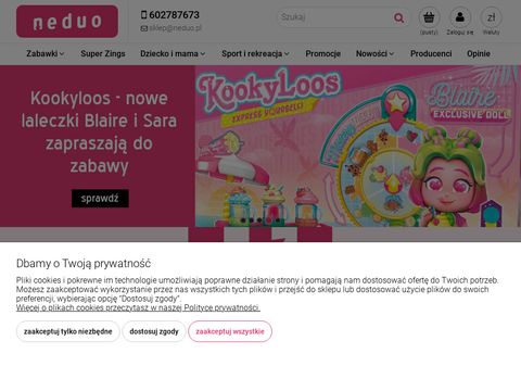 Neduo.pl - tanie zabawki w sklepie internetowym
