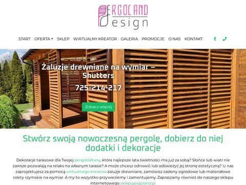 Pergoland.pl - zdaszenia materiałowe