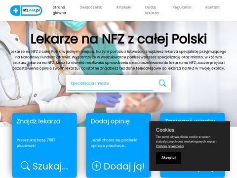 Nfz.net.pl - kolonoskopia i gastroskopia Lublin