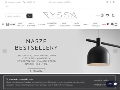 Ryssa.pl lampki dla dzieci do pokoju - sklep