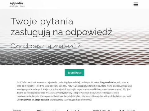 Sqlpedia.pl szkolenie Poznań