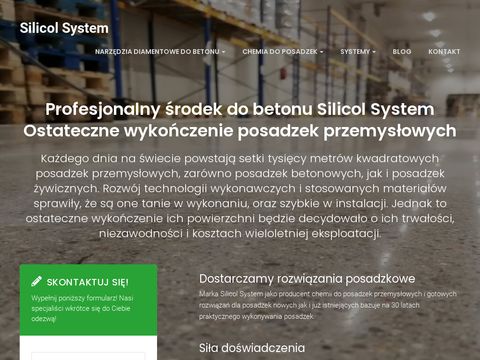 Silicol System - posadzki przemysłowe