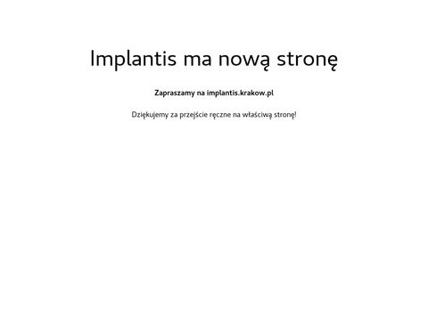 Implantis gabinet stomatologiczny