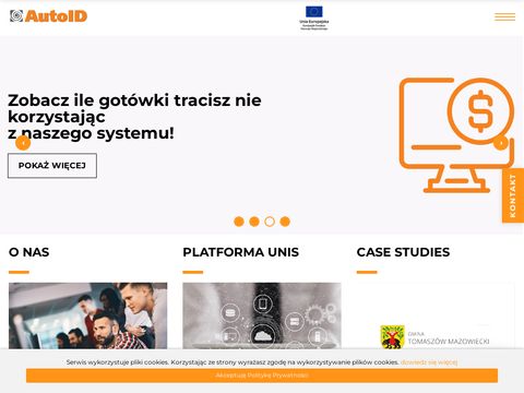 Autoid.pl czas pracy na maszynie monitoruje firma