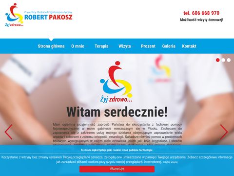 Robertpakosz.pl gabinet fizjoterapeutyczny